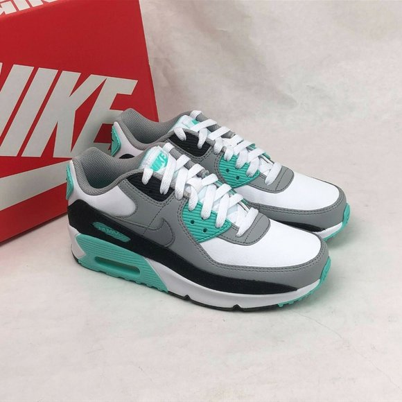 Nike Shoes - Nike Air Max 90 LTR GS Sneakers White/Green